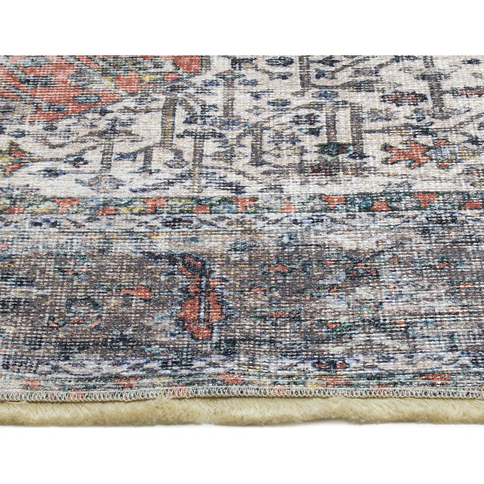 sarafina multicolor area rug  x    