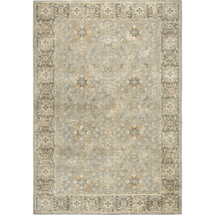 Sarai 3' x 5' Area Rug - Light Gray