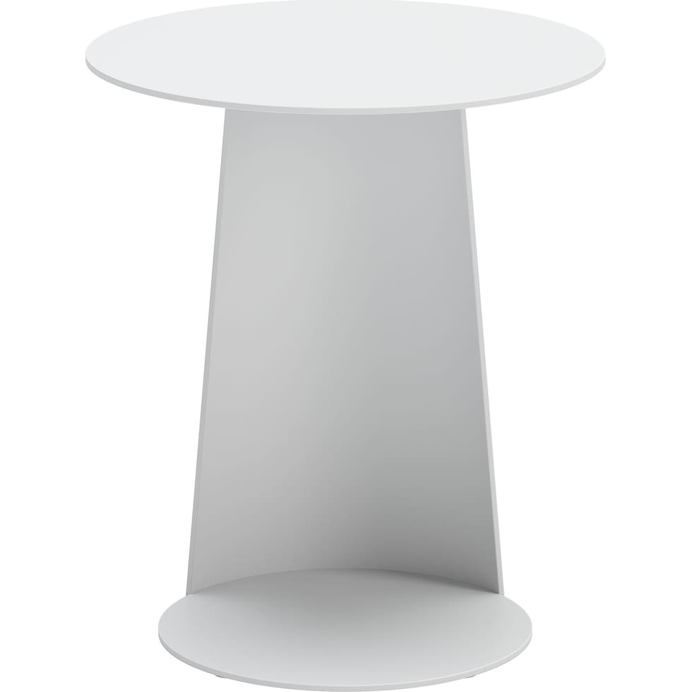 sarasota white accent table   