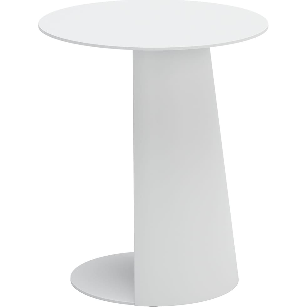 sarasota white accent table   