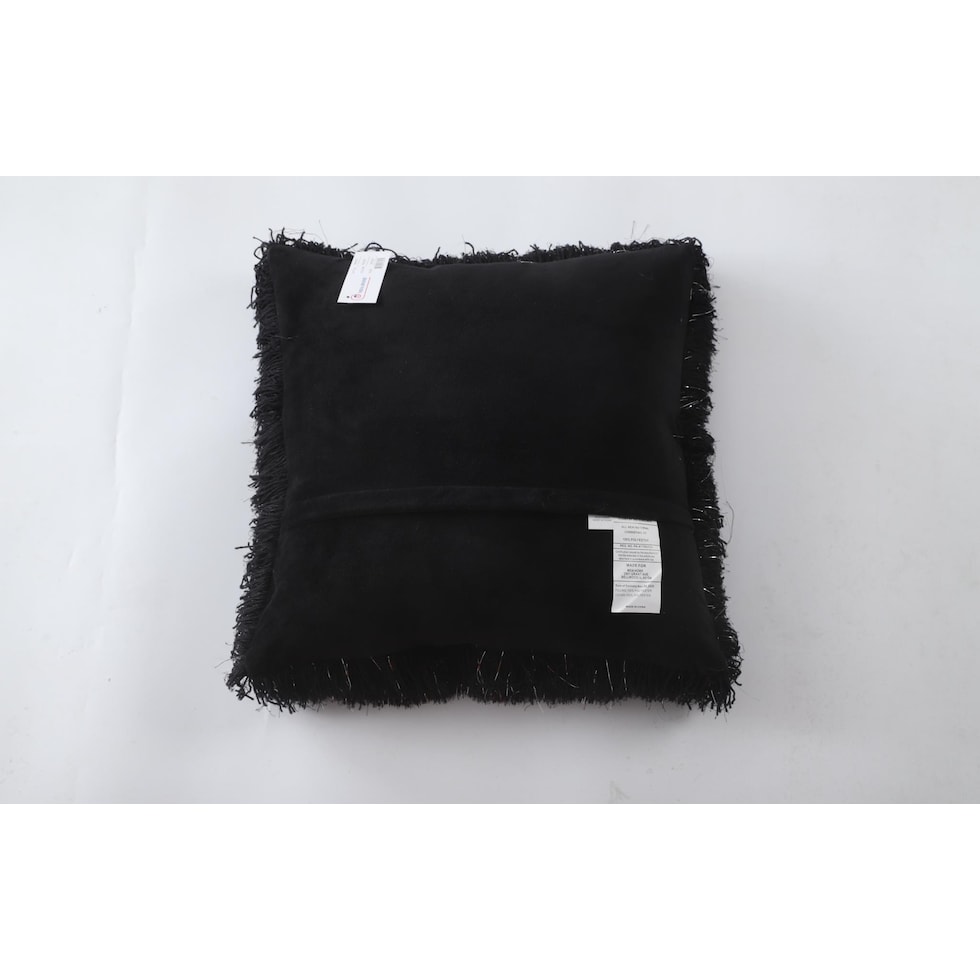 sarezzo black  pc accent pillows   