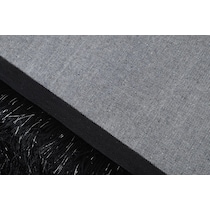 sarezzo black area rug  x    