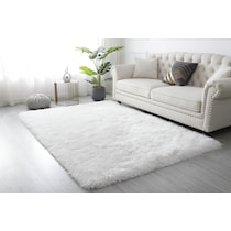 sarezzo white area rug  x    