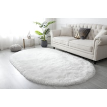 sarezzo white area rug  x    