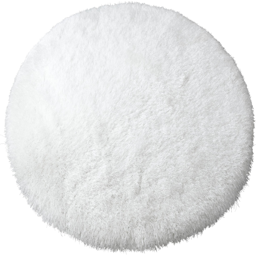 sarezzo white area rug  round   
