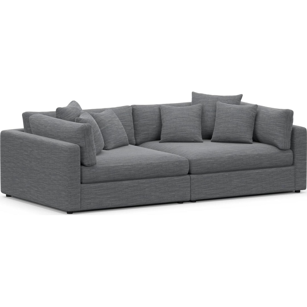 sasha blue sofa   