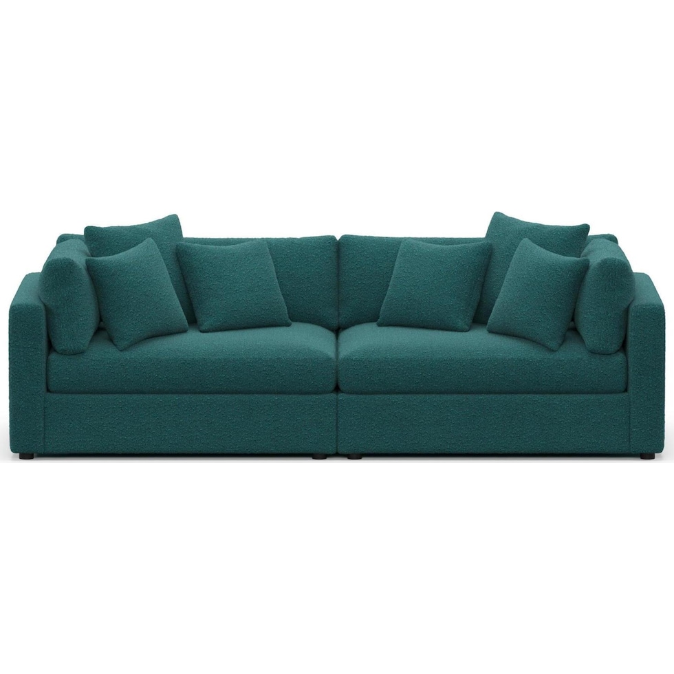 sasha blue sofa   