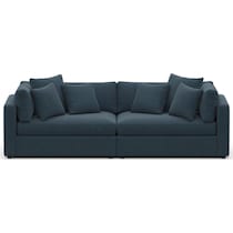 sasha blue sofa   