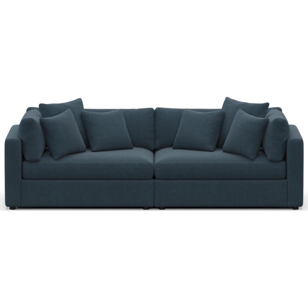 sasha blue sofa   