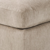sasha neutral ottoman   