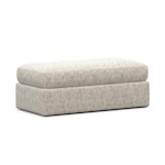 sasha neutral ottoman   