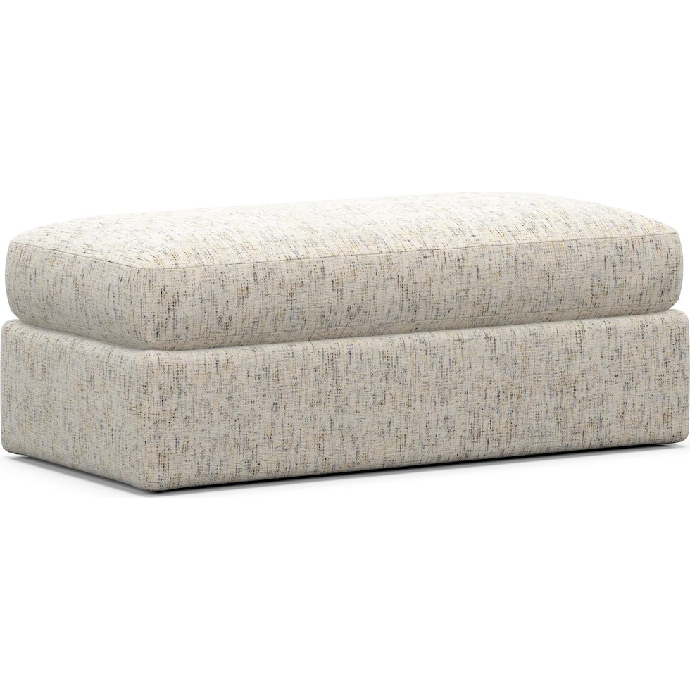 sasha neutral ottoman   