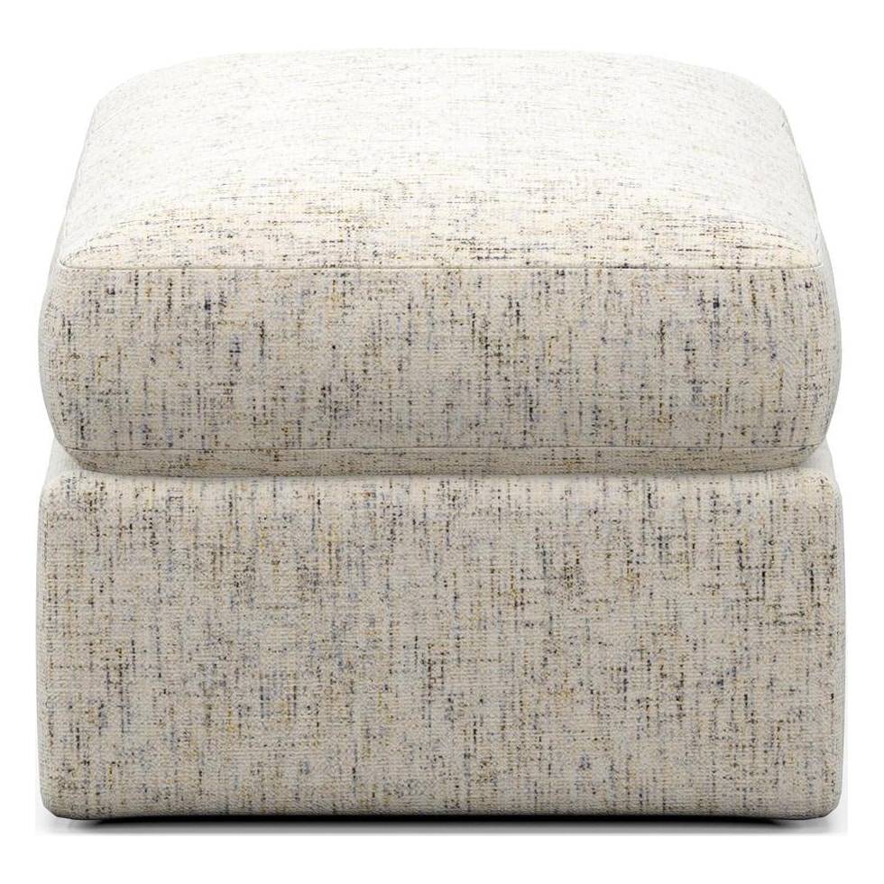 sasha neutral ottoman   