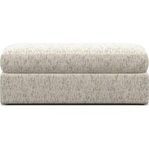 sasha neutral ottoman   