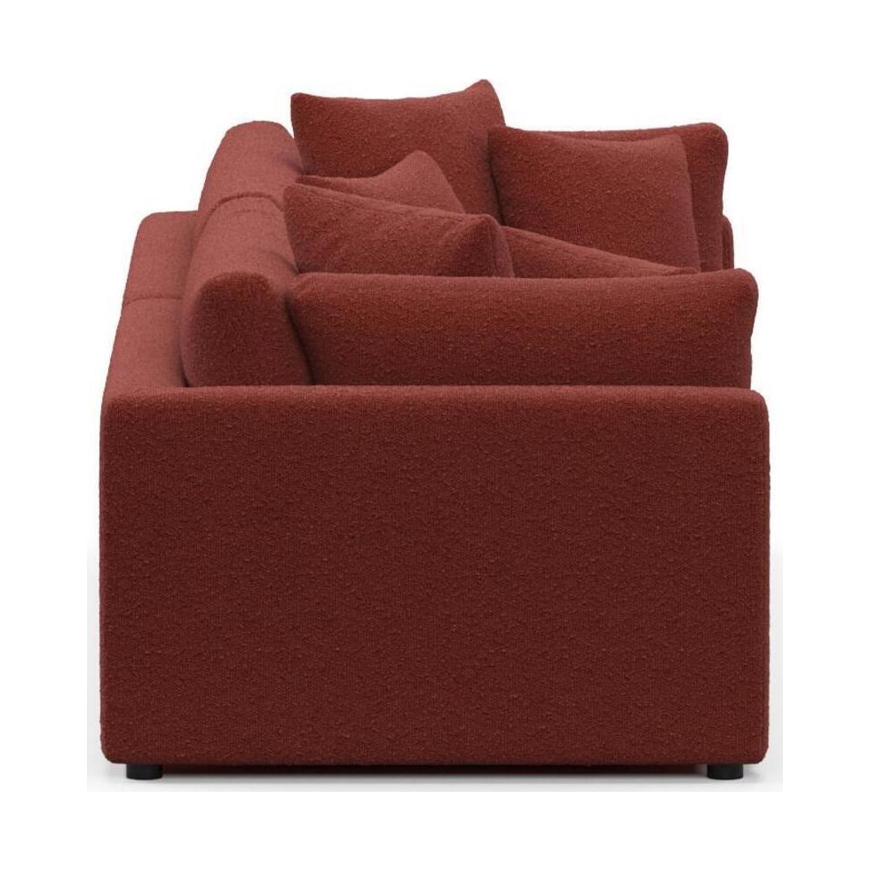 sasha red sofa   