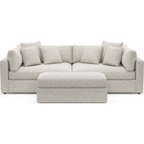 sasha white sectional   