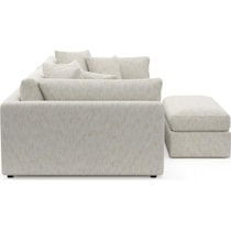 sasha white sectional   