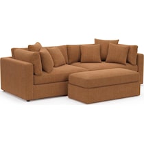 sasha yellow sectional   