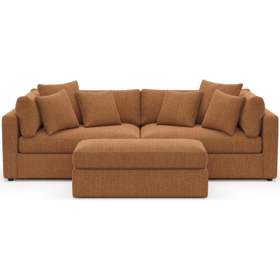 sasha yellow sectional   