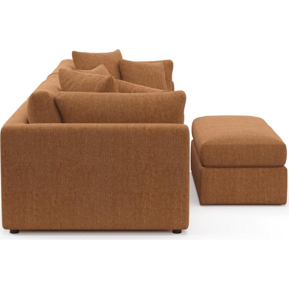 sasha yellow sectional   