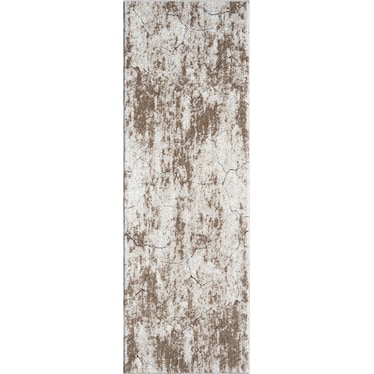 Saterlee Area Rug - Cream/Brown