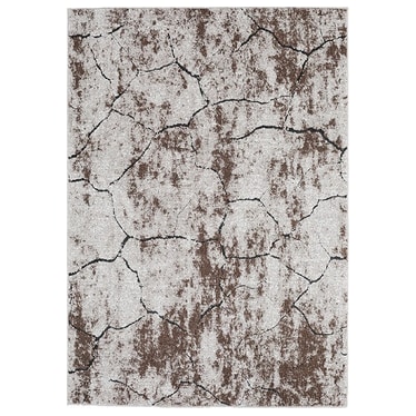 Saterlee Area Rug - Cream/Brown