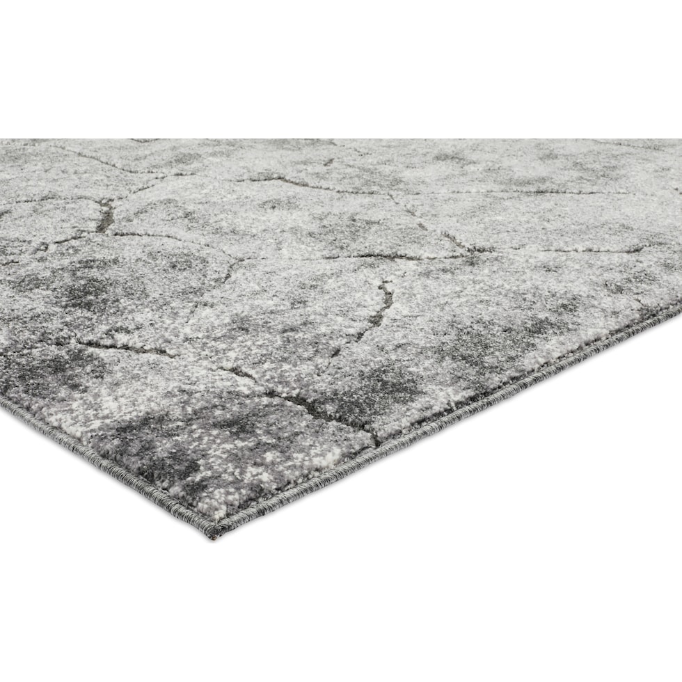 saterlee gray area rug  x    