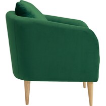 satterlee green accent chair   