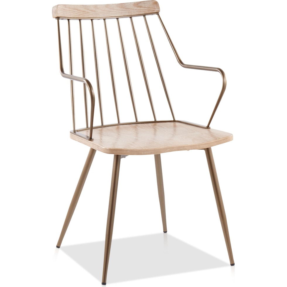 saul white dining chair   