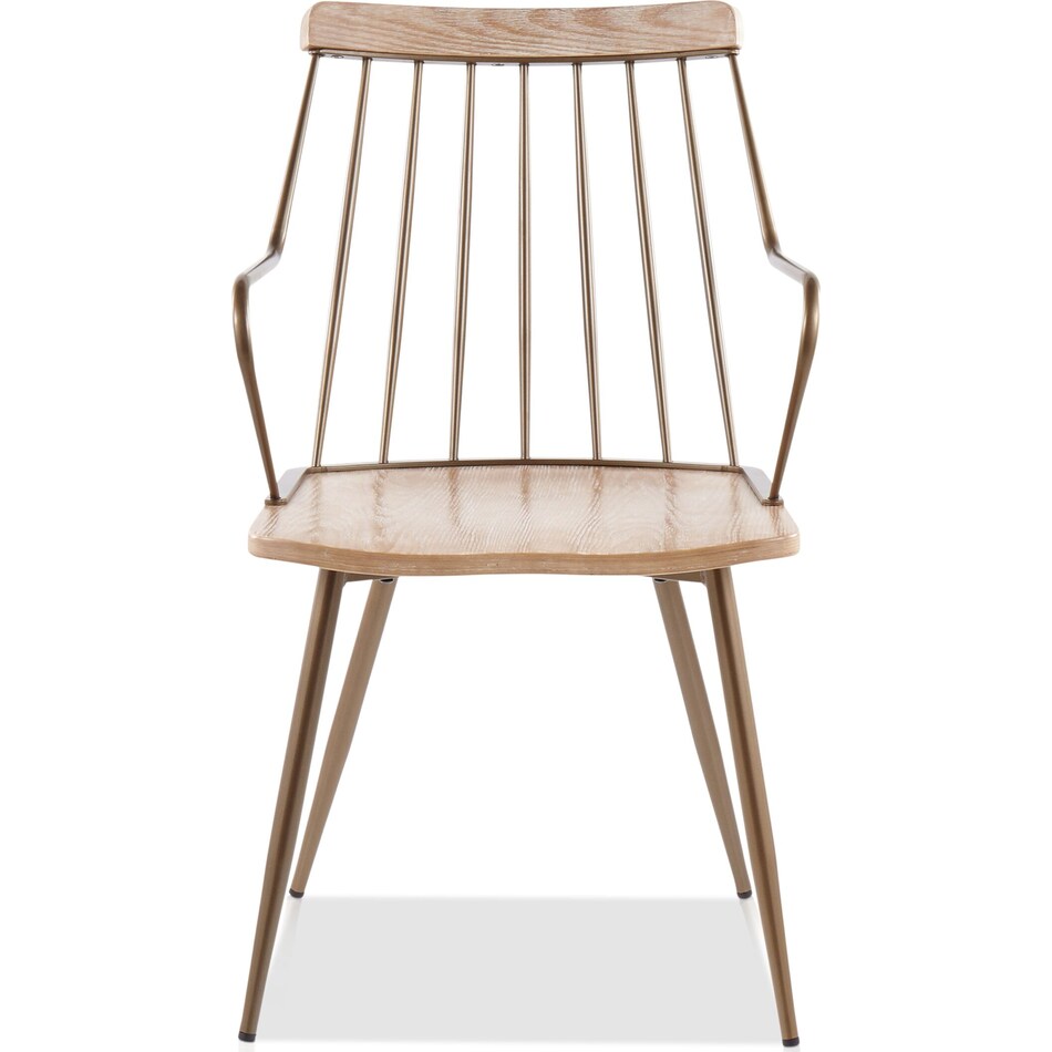 saul white dining chair   
