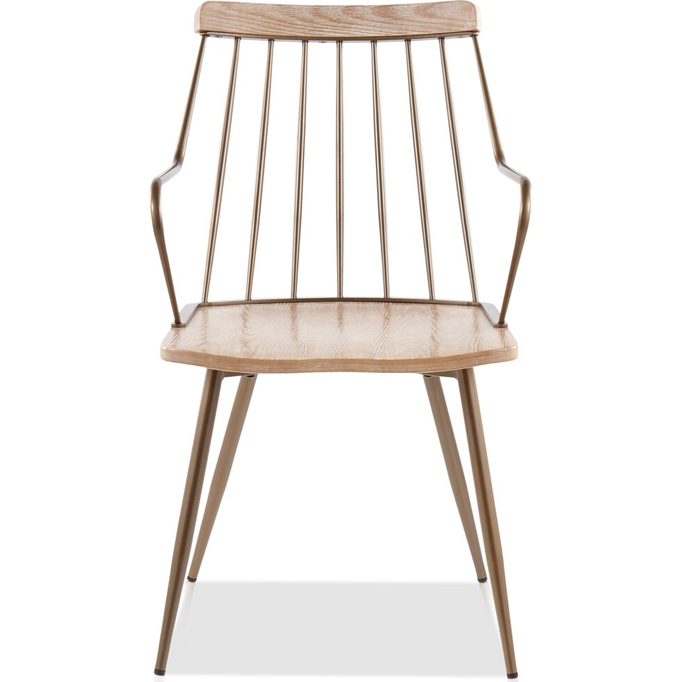 saul white dining chair   