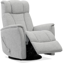 saxton gray swivel chair   