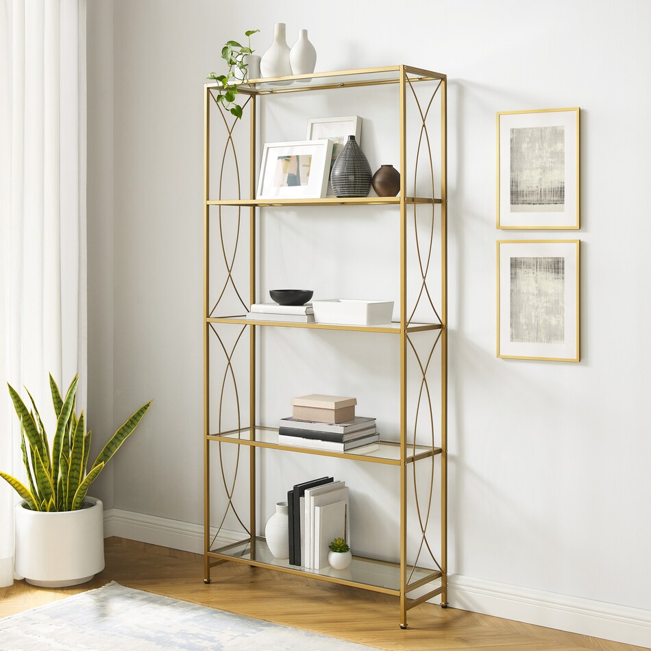 sayer gold etagere   
