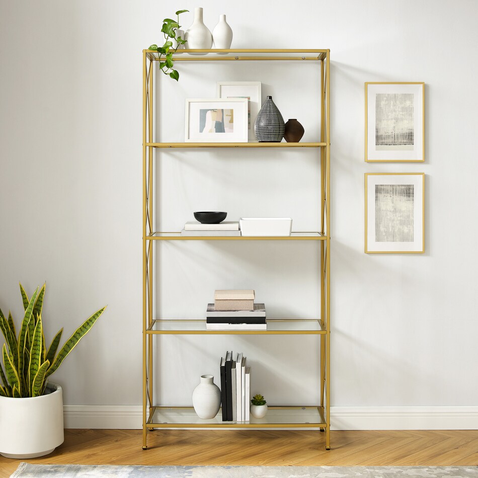 sayer gold etagere   