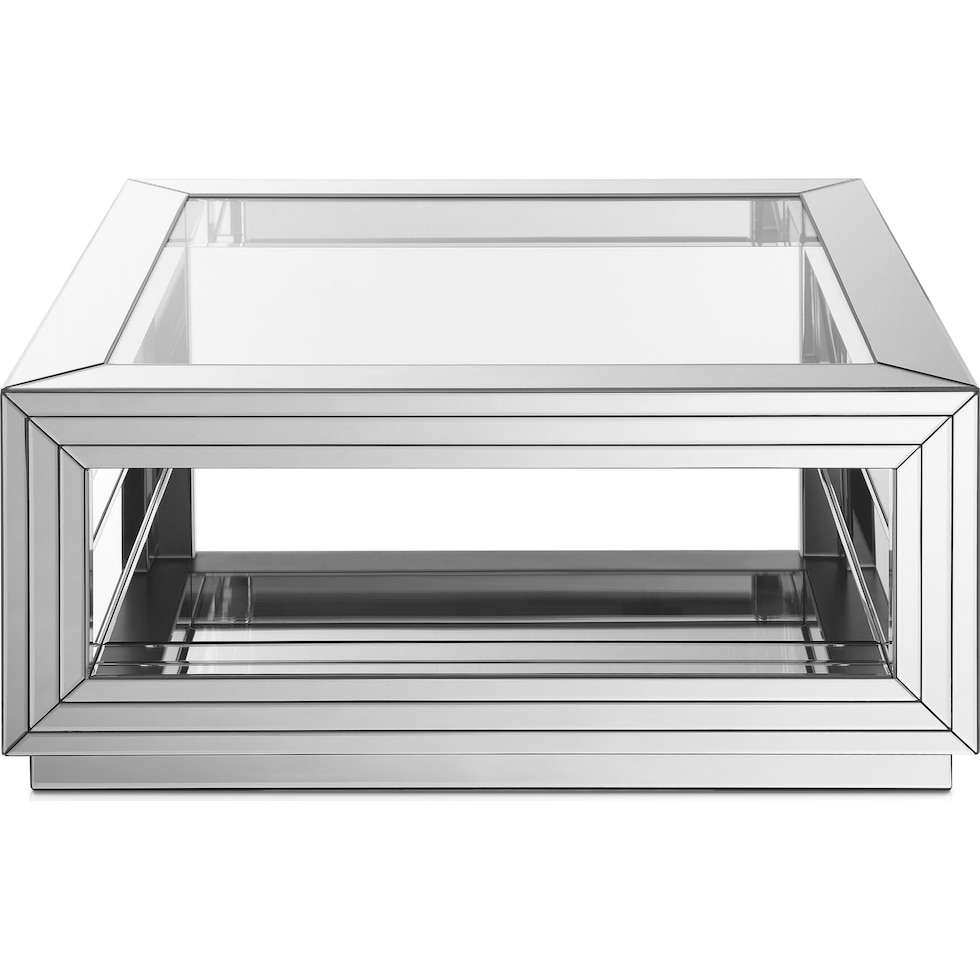 scarlett silver coffee table   