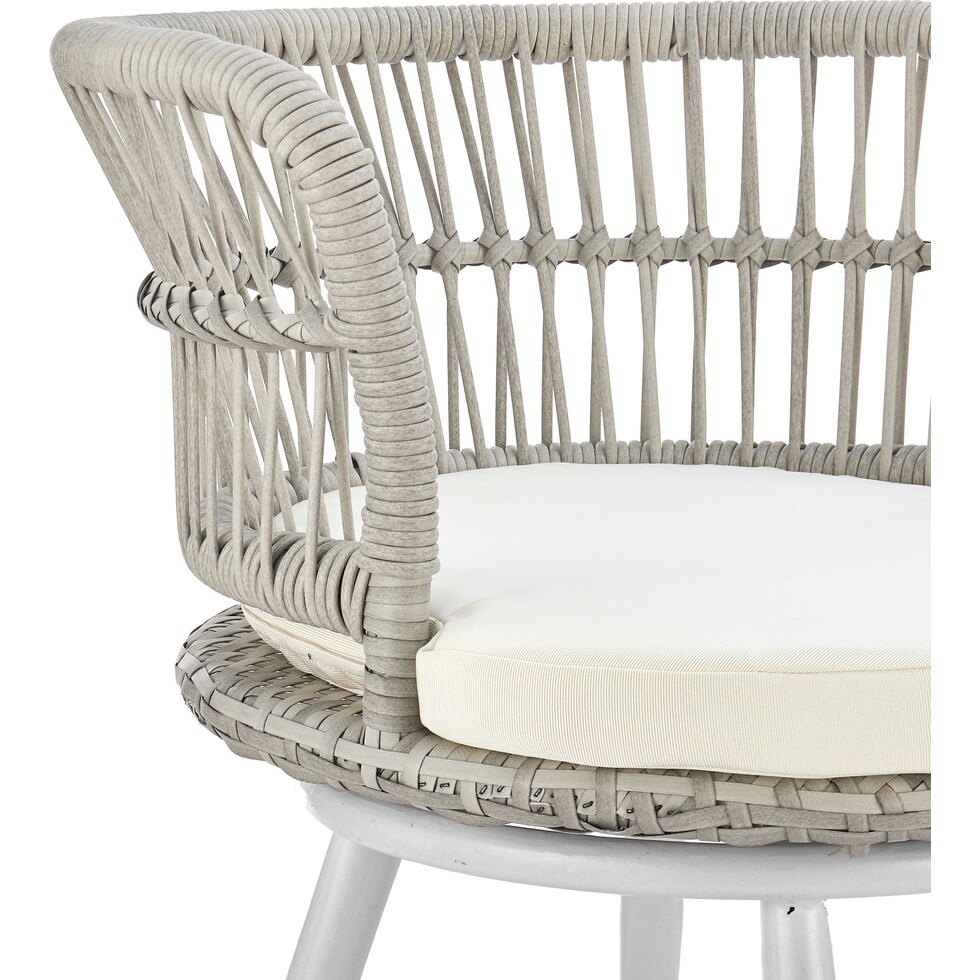 scottsdale white outdoor chair set   