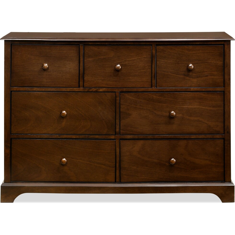 scout dark brown dresser   