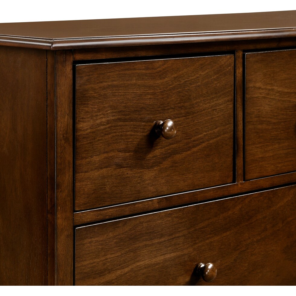 scout dark brown dresser   