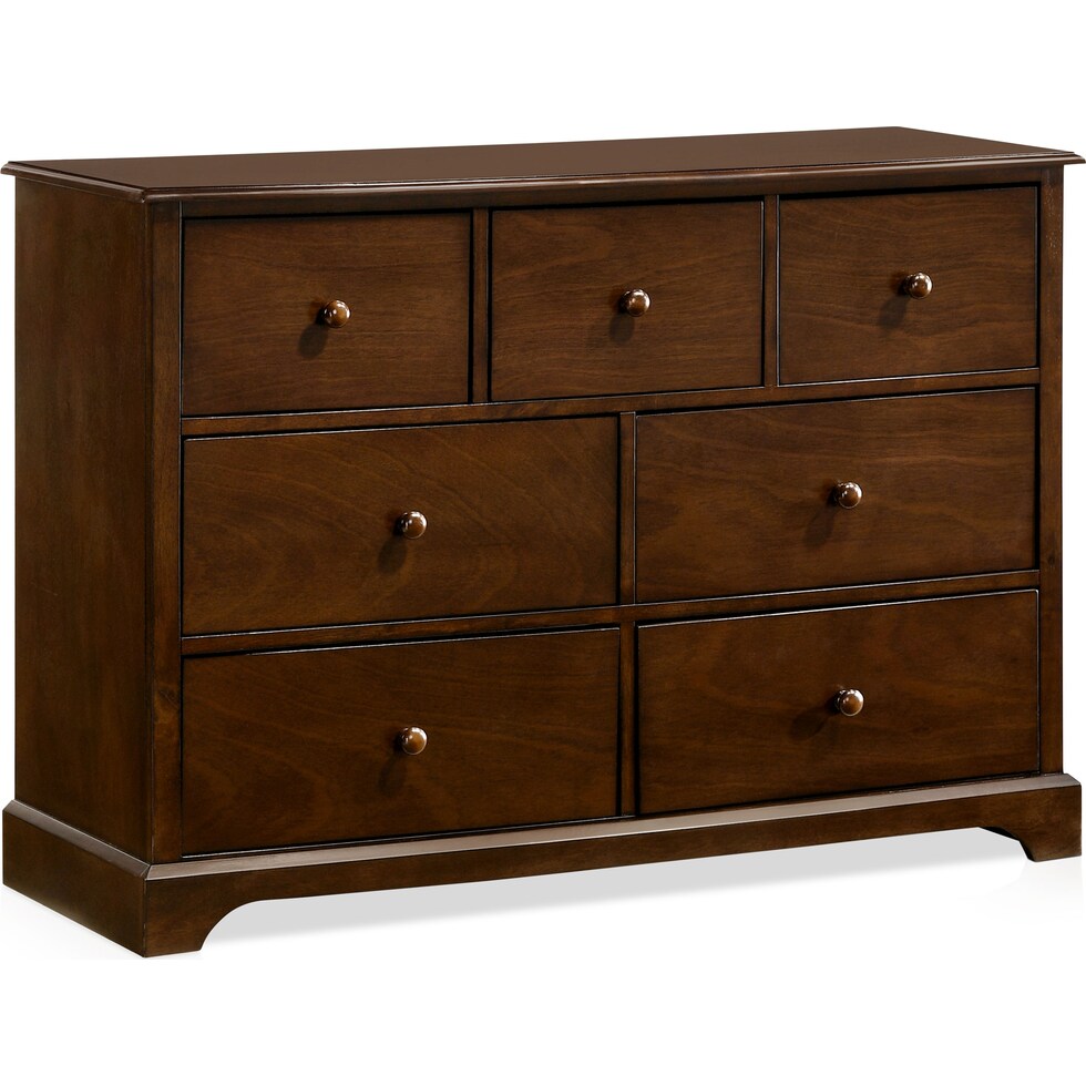 scout dark brown dresser   