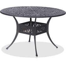 seabrook metal outdoor dining table   
