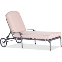 seabrook neutral outdoor chaise   