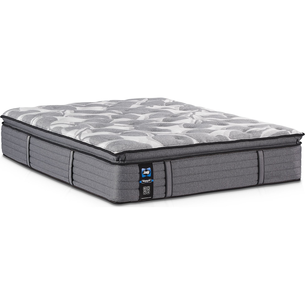 sealy avonlea gray twin mattress   