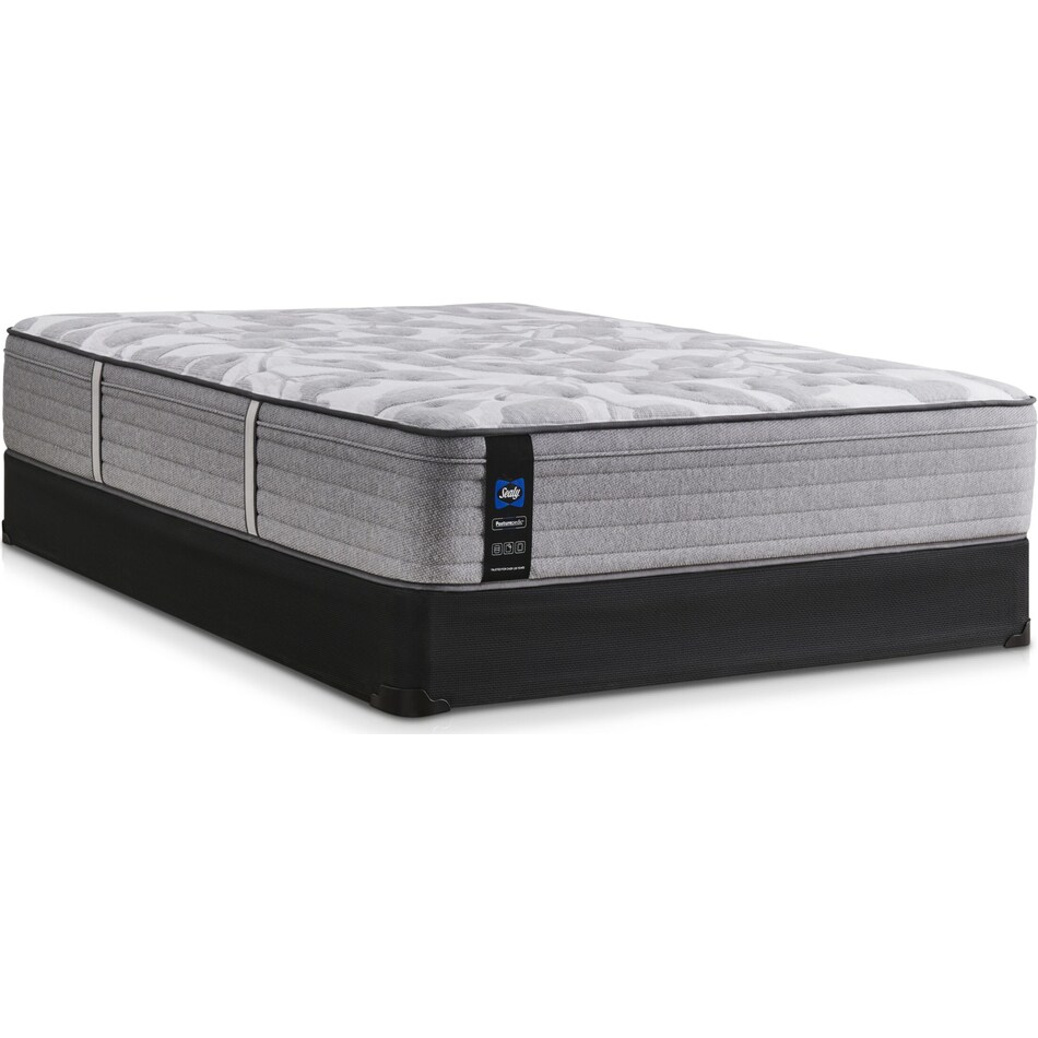 Sealy Dantley Soft Queen Mattress and LowProfile Foundation Value