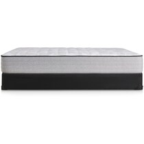 sealy diggens gray queen mattress foundation set   