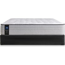 sealy diggens gray twin mattress low profile foundation set   
