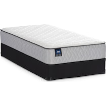 sealy elmcroft white full mattress foundation set   