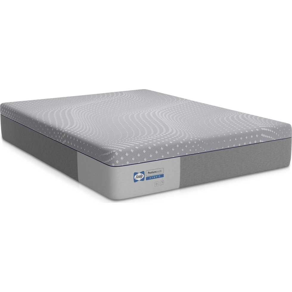 sealy elsanta gray full mattress   