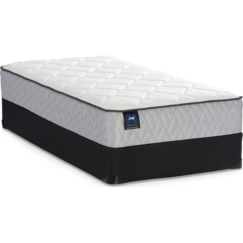Sealy Gilroy Soft Full Mattress and LowProfile Foundation Value City