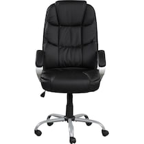 sealy black desk chair   