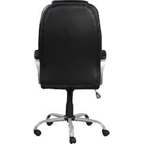 sealy black desk chair   